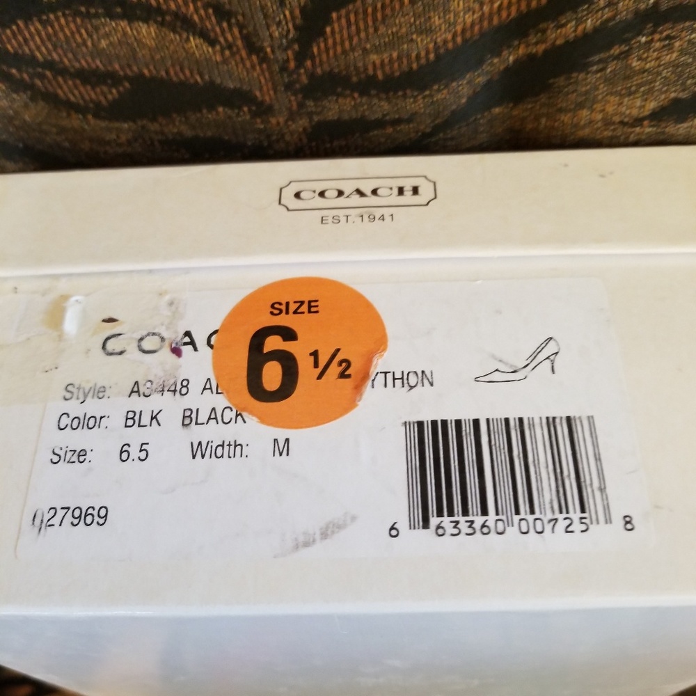 Coach Allison Python Pumps - image 7